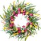22-Inch Spring Tulip & Lavender Wreath for Front Door – Artificial Floral Spring & Summer Wreath for Indoor/Outdoor Doors, Walls, Windows, and Seasonal Home Décor